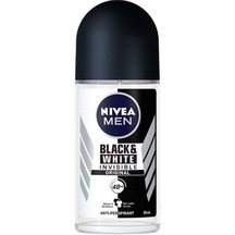 Nivea Invisible Black&White Power Erkek Roll-On Deodorant 50 ML