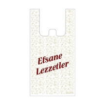 Hışır Poşet Küçük Boy 25x43 Cm Efsane Lezzetler 200 Adet