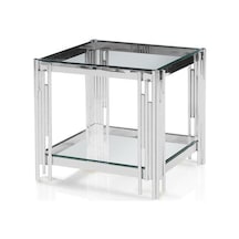 Lamedore Gumus Zıgon Sehpa 550x550x550mm
