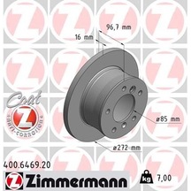 Zımmermann Fren Dıskı Arka Mercedes Sprınter B901 B904 . Vw Lt 28-35-46 Tek Teker Zımmermann 400.6469.20 A9024230312 2d0615601a