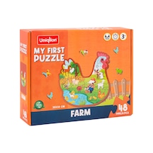 Ahşap Puzzle Çiftlik