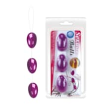 X-sense Üçlü Mor Kegel Egzersiz Topları Anal Ve Vajinal