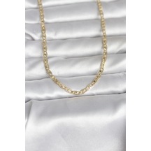 Mey İthalat Cm 14k Gold Renk Lazer Kesim Zincirli Model 60 Cm Kadın Kolye - Özel Seri Meyeb6981e18e03af658637032506 altın