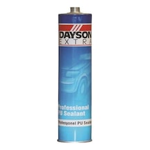 Dayson Silikon Pu Poliüretan Mastik Kartuş Güçlü Yapıştırma Dayanıklı Elastik Dolgu Gri 280 Ml