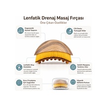 Kutulu Lenf Drenaj Yüz Boyun Masaj - Çok Amaçlı Fırça Leopar Desenli Bx40