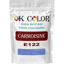 Ok Color Carmoisine E122 Vişne Kırmızı Toz Gıda Boyası 250 G