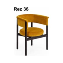 Rez 36 Modern Şık Ergonomik Dayanıklı Konforlu Ahşap Ayaklı Salon Yemek Sandalyesi Modeli Çok Renkli