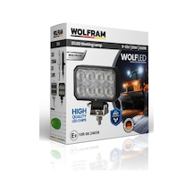 Wolfram Wolf Serisi 32208 Çalışma Lambası Dikdörtgen Maxsi 2720 Lümen Flood - Wolfram 32208
