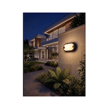 15w Led Duvar Armatürü Siyah Gövde 3000k Gün Işığı Sıva Üstü Günışığı - 927738458 Günışığı