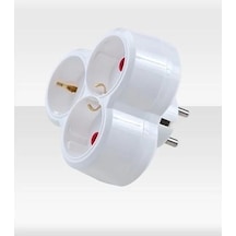 Ay-ka Safir Topraklı Üç Yol Priz Diğer