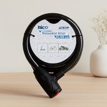 Anahtarlı Çelik Tel Bisiklet Ve Motor Kilidi 20mm X 150cm Diğer
