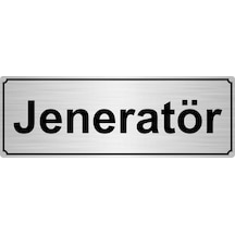 Gümüş Jeneratör Yönlendirme Levhası