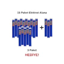E Pe Mavi Geniş Plastik Kaynak Elektrodu 15 Paket Alana +3paket