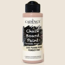 Chalkboard Paint 120ml Kara Tahta Boyası 2590 Pudra Pembe Karışık, Çok Renkli