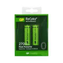 GP Recyko+ 2700 Series 2600 mAh AA Şarj Edilebilir Kalem Pil 2'li