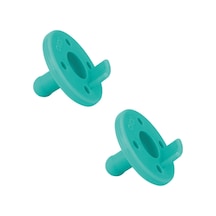 Oioi Emzix Premium Silikon Emzik 2'li Aqua Green Yeşil