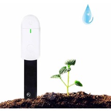 Toprak Nem Sensörü Monitör Su Geçirmez Kompakt Gösterge Işığı Toprak Higrometre Nem Bitkiler Çiçekler Nem Test Cihazı