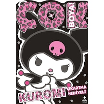 Kuromi Çok Boya Çıkartmalı Dev Boyama Kitabı 4 Adet