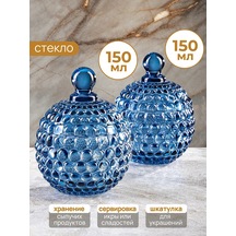 Elan Gallery Bal İçin Kasesi "balboncukları" 2 Adet, 150 Ml 205503364 Mavi