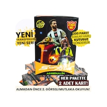 2025 Yepyeni Süper Final Serisi Oyuncu Kartları Süper Final Futbolcu Kartı 100 Paket 200 Adet Kart