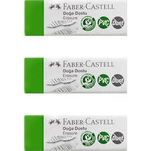 Faber Castell Doğa Dostu Büyük Silgi Dust Free Pvc Free 3 Lü 187254