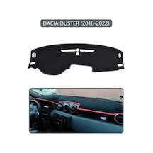 Dacıa Duster 2018-2022torpido Koruma Halısı Gri Kenar
