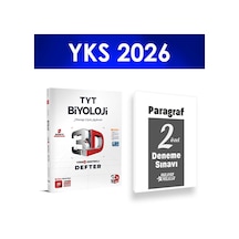 2026 Tyt Biyoloji Video Ders Defteri 3d Yayınları Paragraf Deneme Hediye
