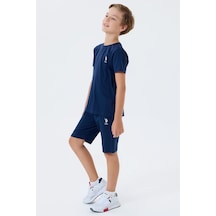 U.s. Polo Assn. Erkek Çocuk Lacivert Bermuda Takım Us2416-c-v1 Lacivert