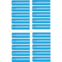 J-250 Jumbo Boy Çöp Poşeti 80x110Cm 90Lt 10'lu Rulo 20 Paket Mavi