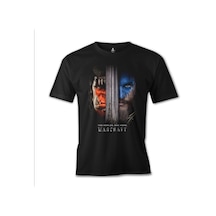 Warcraft - Two Worlds One Home Siyah Erkek Tshirt