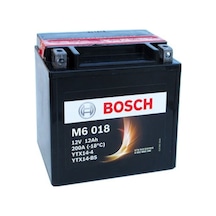 Bosch M6018 12 V 12 Amper 200 Cca Ytx14-bs Motosiklet Akü N11.7796