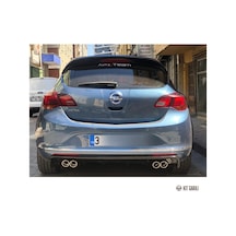 Opel Astra J 2009-2015 Spoiler Plastik Boyasız