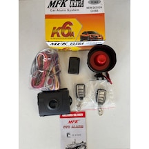 Mfk Alarm 12 Volt Uzaktan Kumandalı Oto Alarm Sistemi Set