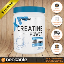 Xtreme Creatine Powder 300 Gr Kreatin Creatin + 3 Hediye
