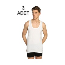 Erkek Penye Atlet 3'lü 001