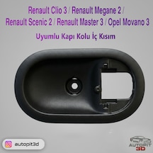 Renault Clio 3/renault Megane 2/renault Scenic 2/renault Master 3/opel Movano 3 Uyumlu Kapı Kolu İçi Kapı Kolu İçi