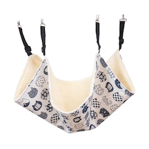 Suntek Kedi Hamak Yatağı Nefes Alabilir Eğlence 58x48cm Beyaz