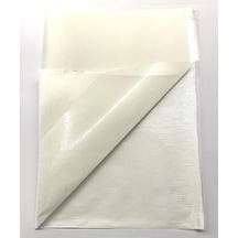 Bsn Tela 1x1 Metre 50 Micron - Çift Taraflı Yapışkan Tela - Arma Yapıştırma Telası - Laminasyon Telası - Dikiş