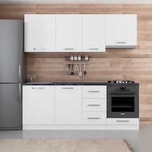 Minar 215 Cm Mutfak Dolabı Beyaz 215-b5