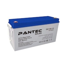 Pantec 150 Amper Solar Jel Akü Derin Döngü