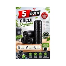 Kalın Jumbo Boy Çöp Torbası 10lu 5 Paket Ebat:80x110 - 932662877