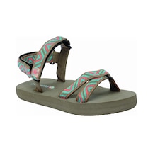 Regatta Gris Seaterra Çocuk Sandalet-yeşil Çok Renkli