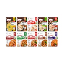 Yemek Hazır 10 Lu Gurme Seti - Pratik Tavuklu Yemekler Ve Pilav Çeşitleri Karma Paket - 870282204