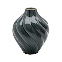 Ikea Kornsparv Seramik Vazo 22 Cm Gri - Mavi
