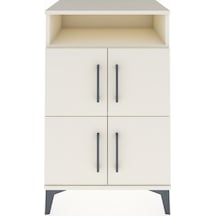 Hyperion Komodin 2 Raflı 4 Kapaklı 60x44x96 Aytaşı-aytaşı Aytaşı