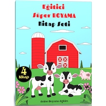Eğitici Süper Boyama Kitap Seti (4 Kitap)