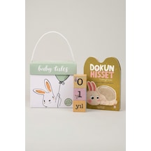Sincap Kitap Animal Küpler & Tummy Time Seti Bebek Hediyelik Seti