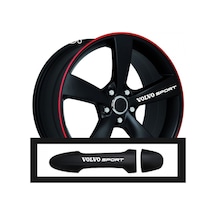 Volvo Xc70 İçin - Uyumlu Aksesuar Oto Kapı Kolu/jant - Sticker 10 Adet 10 1,5 Cm