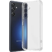 Newface Samsung Uyumlu Galaxy A17 5g Kılıf Lüx Şeffaf Silikon Şeffaf