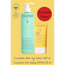 Caudalie High Protection Cream Spf30 50 Ml + Caudalie After Sun Repairing Lotion 400 Ml